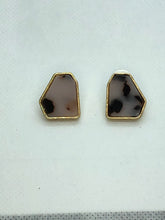 Tortoise Studs-Gold