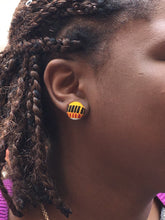‘Culture’ Button Earrings